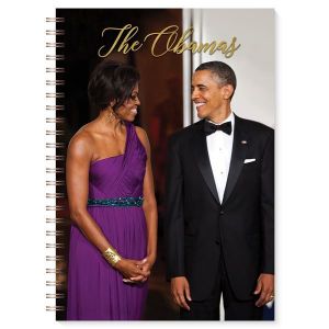 The Obamas African American Spiral Journal #1